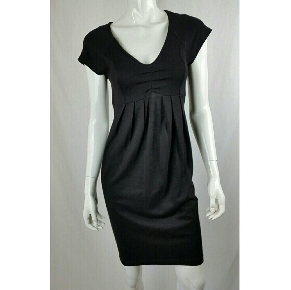 🌸Ella Moss Cap Sleeve Black Dress XS Career